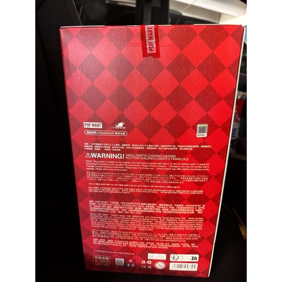 Authentic POP MART Labubu Monsters Lets Checkmate Vinyl Plush Doll King (US) - Picture 5 of 13